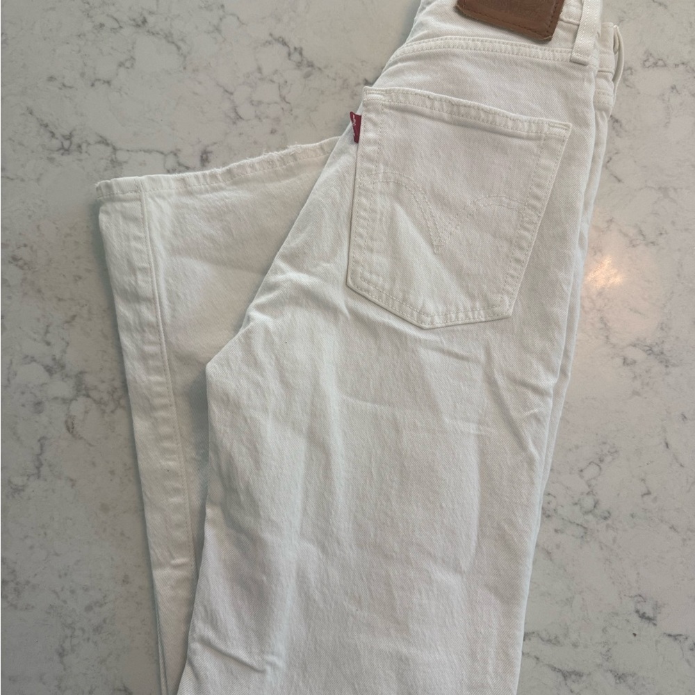 Levi's Premium White Denim Jeans
